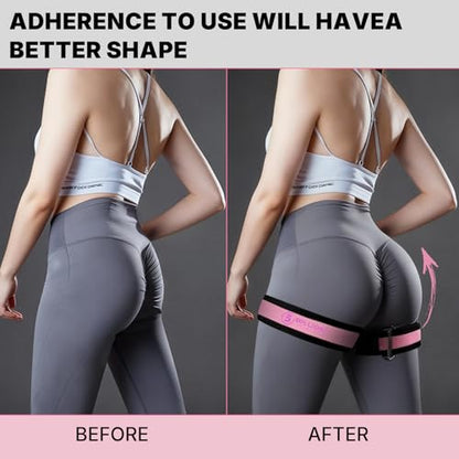 BFR Booty Bands for Women Glutes - Blood Flow Restriction Bands for Hip & Leg Building, Occlusion Training Bands for Butt Lift, Squats & Thighs, Pro Muscle Growth Straps for Squat& Fitness