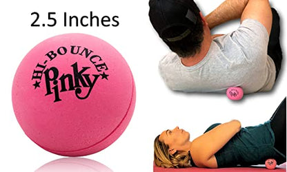 JA-RU Hi-Bounce Pinky Ball (1 Pack) Rubber Bouncy Balls for Kids and Adults. Small Pink Stress Bounce Ball. Indoor and Outdoor Sport Party Favors. Therapy - size: 1 Unit