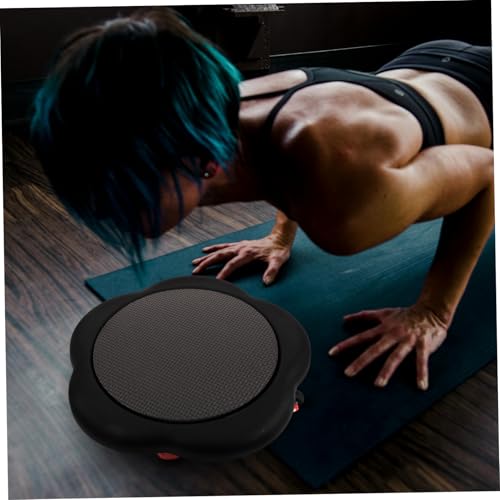 HEMOTON Five-Wheel Ab Roller Wheel for Abdominal Workouts Dual Sided Fitness Sliders with Non-Slip Grip Portable Core Strength Trainer for Home and Travel