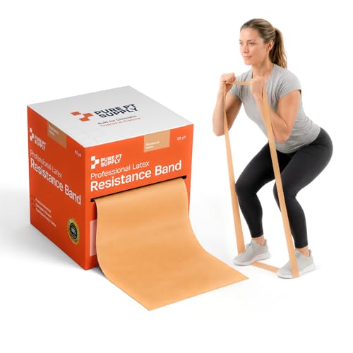 Pure PT Premium Latex Resistance Band – Exercise Bands for Strength Training – Elastic Workout Bands – Durable Bands for Working Out