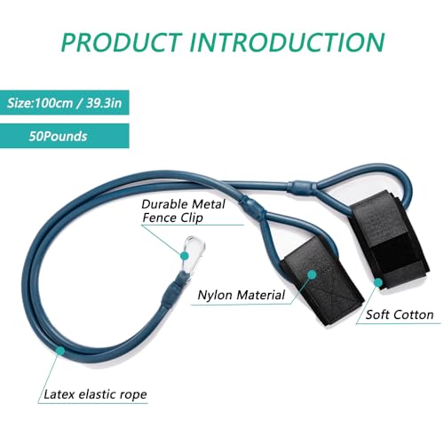Baseball Resistance Training,Softball Pitcher Resistance Strap,Baseball Pitching Training with Baseball Training, Pitching and arm Training, Door Installation Anchor Strap.(Blue)