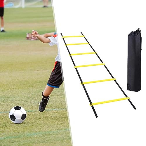 Agility Ladder Football Speed Training Equipment Soccer and Strength Nylon PP Material Suitable for Kids Adults Athletes
