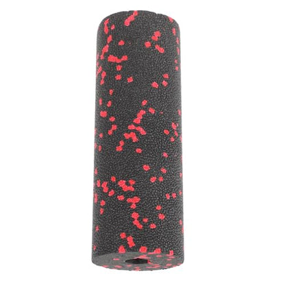 Compact Foam Roller Massage Column, Hollow Portable Muscle Relaxation Roller for Fitness and Physical Therapy, Red Handheld Sports Massage Tool for Travel and Home Use