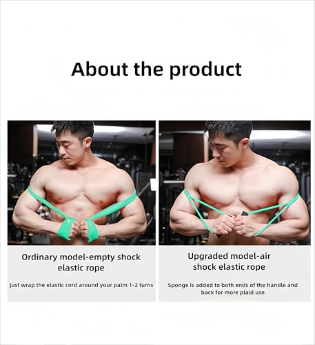 𝘀𝗮𝗻𝘀𝗲𝗻𝘄𝗮𝗻𝘄𝗼 Boxing Resistance Bands for Speed, Strength – Ideal for Fighters, Fitness Enthusiasts to Enhance Combat Techniques and Home Training with Varied Resistance Levels - color: Green