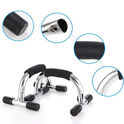 Push Up Bars - Home Workout Equipment Pushup Handle with Cushioned Foam Grip and Non-Slip Sturdy Structure