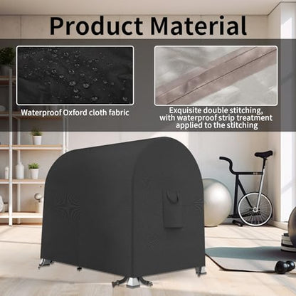 Dumbbell Weight Rack Cover,600D Oxford A-Frame Dumbbell Rack Cover,Equipment Home Gym Set Cover,for Storage Fitness Dumbbells,Outdoor Waterproof Workout Barbell Covers,Adjustable Accessories Dust Bag