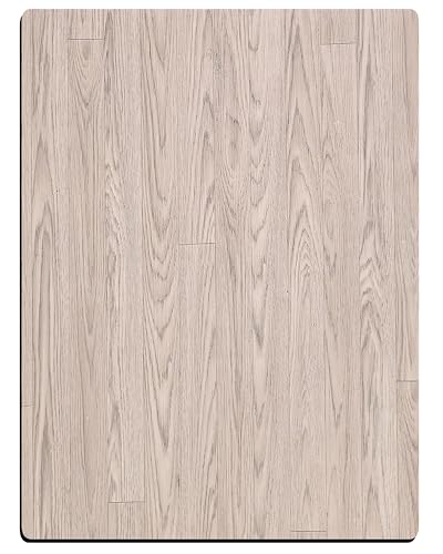 Rhino Mat Wood Grain Fitness Equipment Mat Made in USA - color: Driftwood, size: 36"x96"