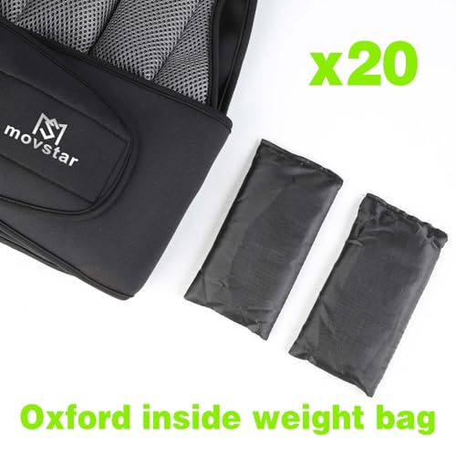 Adjustable Weighted Vest Women Men with Reflective Design 10lbs,20lbs Workout Vest for Strength Training, Walking, Jogging, Weightlifting, Running Men Women - size: 16 lbs