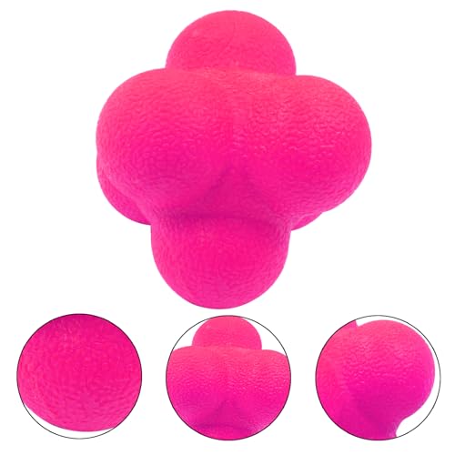 2 Pack Reaction Balls Agility Training Ball Hand Eye Coordination Training Sports Reaction Speed Multiside Reaction Ball