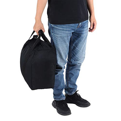 AYNEFY Weightlifting Sandbag Fitness Sand Bag Workout Bag 48cm 900D PU Oxford Cloth Ergonomic Gel Grip for Outdoor Home Travel Exercise
