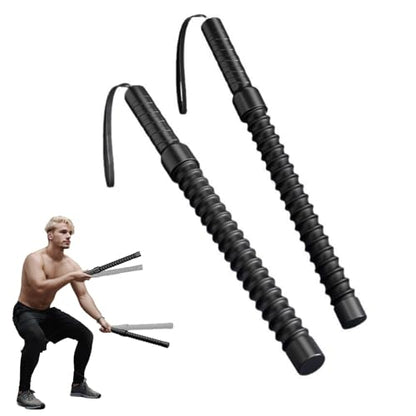2Pcs Ropeless Battle Ropes,Weighted Battle Ropes for Home Gym, Portable Workout Rope for Strength Building & Low-Impact Cardio, Durable Fitness Equipment for Men Women Core/Arm Muscle Training