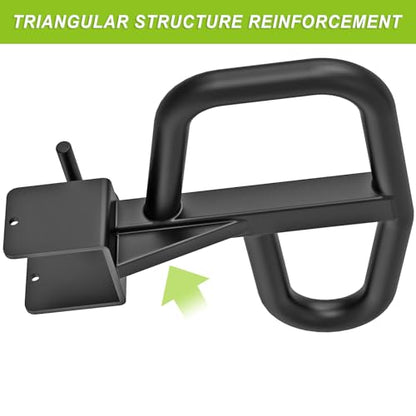 SELEWARE Power Cage Accessories, Dip Handles, Pull‑Up Stations, and Multi‑Grip Training Attachments - color: Multi Grip Dip Bar Attachment for 1" or 5/8" Hole of 3x3 inch Rack