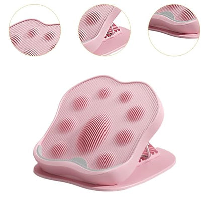 predolo Foldable Calf Stretcher for Leg Stretching and Balance Training Equipment - color: Pink
