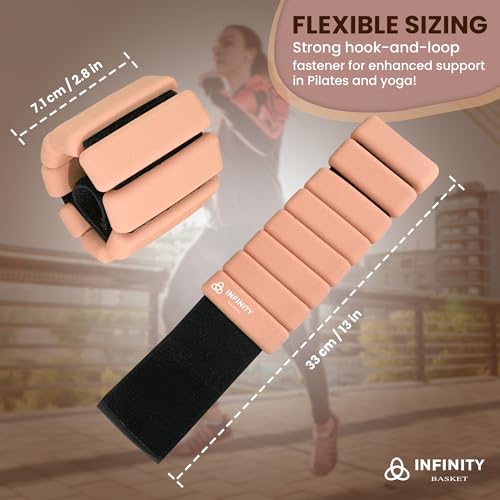 Wrist Weight Bracelet for Women, 2 lb