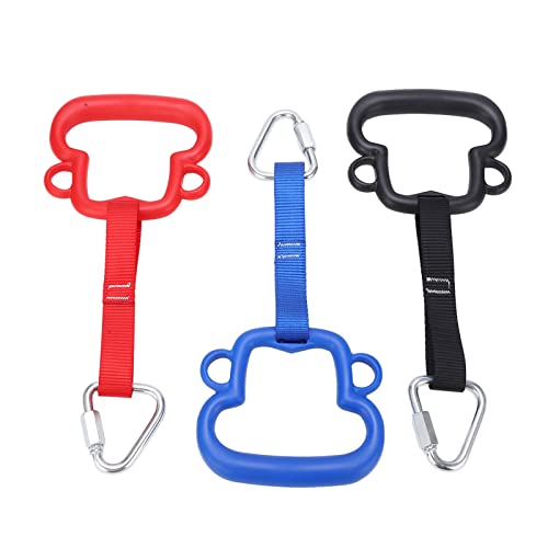 Gymnastic Rings Monkey Shape Ring 200Kg Load Bearing Climbing Training Equipment for Children Swing