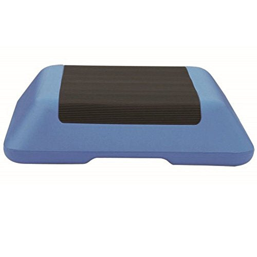 16" x 16" Adjustable Workout Aerobic Stepper in Fitness & Exercise W/4 Risers (Blue & Black)