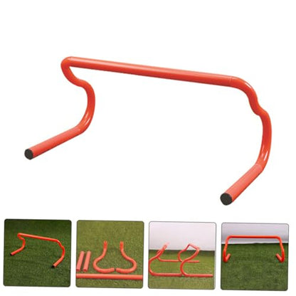 Yardwe 3pcs Adjustable Hurdles Set for Soccer Basketball and Football Training Portable Detachable Agility Equipment for Speed and Agility Drills Lightweight and Compact Design