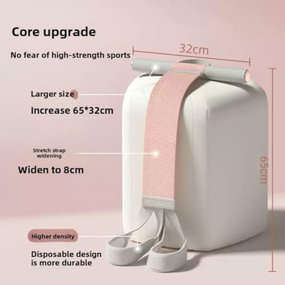 2025 New Yoga Pedal Resistance Fabric Band with Handles Anti-Broken Elastic Sit Up Pull Rope for Strength Training 120lb Full-Body Excercise Band Portable Unisex Resistance Exercise Bands
