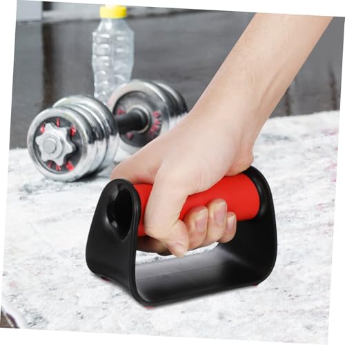POPETPOP 1 Pair Strength Training Handles with Nonslip Grips for Home Workouts Portable Bars for Floor Exercise Joint Friendly Design for Enhanced Stability and Safety