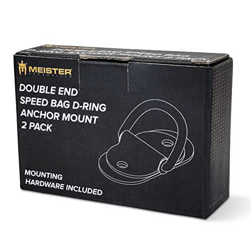 Meister Double-End Speed Bag D-Ring Anchors