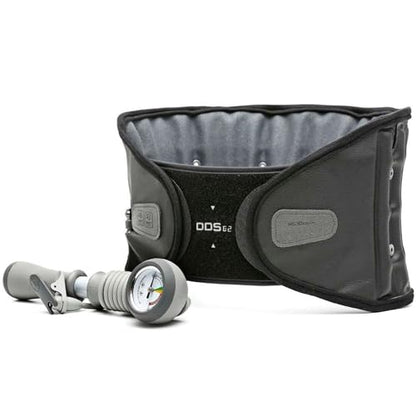 DDS, Inc. G2 Lumbar Decompression Belt, Pneumatic Air Decompression Back Brace for Men and Women, Lower Back Stability for Work, Home, Driving, Lifting, and Daily Wear for All Activity –Small