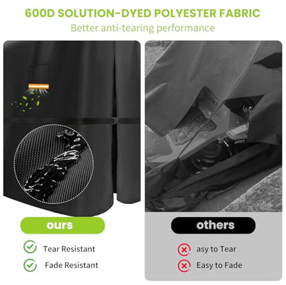 600D Gym Rack Cover with Waterproof Zipper, Protective Cover for Squat Rack/Weight Lifting Rack/Home Gym Workout Equipment-Indoor or Outdoor with Air Vent & Reflective Strip - size: 64"L×68"W×82.5"H