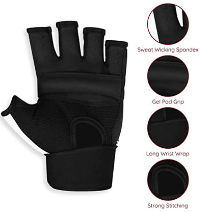 WFX Punch Bag Boxing Gloves Karate Mitts MMA Body Combat Taekwondo Training Martial Art Fighting Grappling Muay Thai TKD MMA Synthetic - size: Large