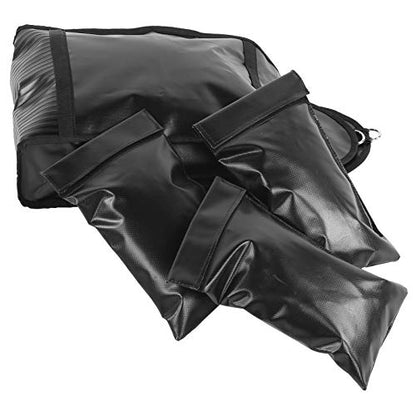 Adjustable Sports Sandbag Weight Loading with Waist Belt, Fitness Training Sandbag for Running Exercise, Multidirectional Resistance Workout Equipment with Handles and Hook Loop FA