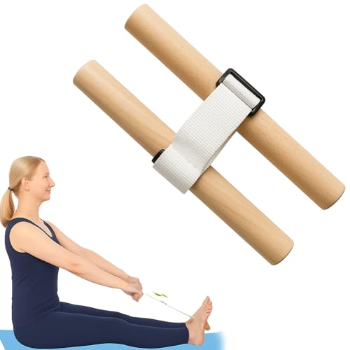 5‑in‑1 Mobility Stick & Stretching Equipment – Hamstring Stretcher, Calf & Foot Fascia Stretcher, Adjustable Stretching Strap for Full‑Body Flexibility, Pain Relief & Improved Posture yoga