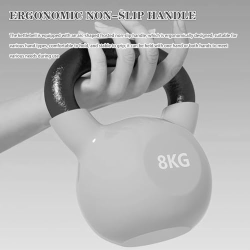 Kettlebell Weights Beginner Fitness Training Kettle Bells, Home Solid Cast Iron Dumbbell, Abdominal/arm Muscles, Sports Tools(Blue-14kg)