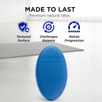 THERABAND Stability Trainer Pad - color: Blue - Soft- Intermediate, size: Set of 2