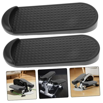 GANAZONO Robust Plastic Fitness Machine Foot Pedals Elliptical Replacement Aerobics Stepper Platform Stepper Accessories