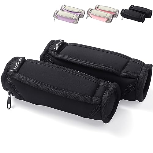 AceSpear Hand Weights for Women Men 1lb 2lbs 3lbs 4lbs Soft Dumbbells of 2, Detachable Walking Weight for Aerobics, Jogging, Running - color: Black, style: 2 lbs x 2