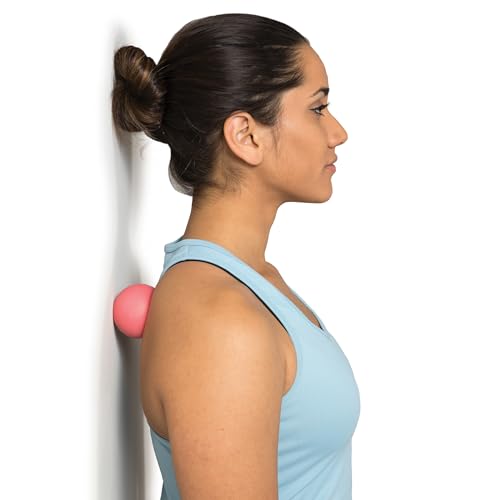 OPTP Super Pinky Ball – Moderately Firm Density Deep Tissue Massage Ball for Back Pain, Shoulder Tension Relief, Sore Muscles, Plantar Fasciitis and More