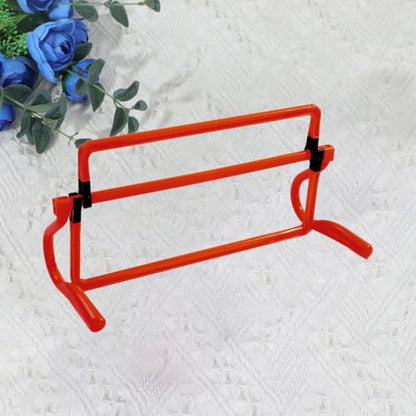 KESYOO Detachable Soccer Training Hurdles Red Agility Equipment Mini Exercise Obstacles Indoor Outdoor Speed Training Accessories - color: red