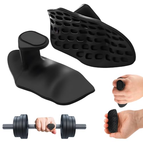 Anti-Slip Weight Lifting Gloves for Men & Women, Ergonomic Silicone Palm Workout Grips, Gym Training Gloves for Pull-Ups, Dumbbell, Barbell, Callus Protection - size: 1 Pair