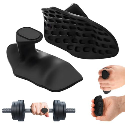 Anti-Slip Weight Lifting Gloves for Men & Women, Ergonomic Silicone Palm Workout Grips, Gym Training Gloves for Pull-Ups, Dumbbell, Barbell, Callus Protection - size: 1 Pair