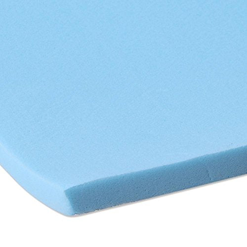 Bottone 6mm Thickness Yoga Mat,Soft Non-slip EVA Foam Yoga Pad,Dampproof Sleeping Mattress Mat,for Pilates,Fitness,Workout,Lose Weight Gym Exercise with Carrier Blue(70.87"x19.69"x 0.24")