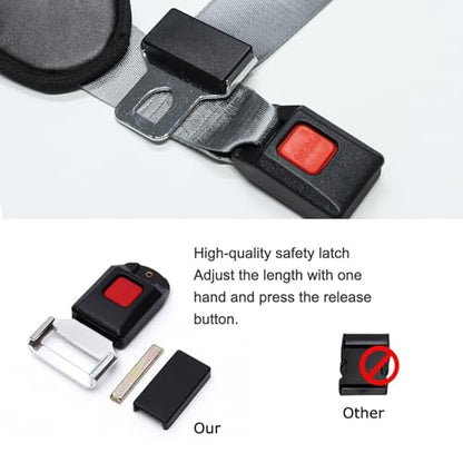 Extremity Mobilization Belt, Traction Strap Physical Therapy, Manual Traction, and Mobility with Pad, 9.8Ft/3m(B) - color: B