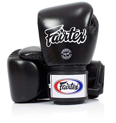Fairtex BGV1BR Muay Thai Boxing Breathable Gloves for Men, Women, Kids | MMA Gloves, Kickboxing, Gym, Workout | Premium Quality, Light Weight & Shock Absorbent Boxing Gloves