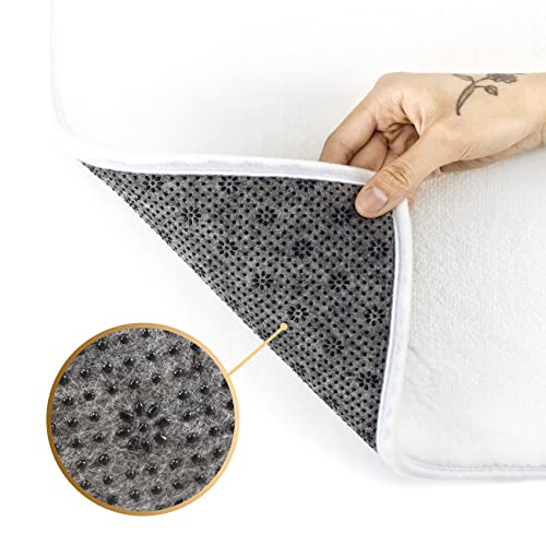 Extra Durable Door Mat -No Pain No Gain Floor Door Bathroom Kitchen Mats Indoor Bodybuilding Fitness Gym Doormat Bedroom Balcony Entrance Carpet Rug 16x24inch