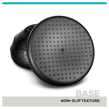 BOSU 6.5 Inch Balance Pods, Stability and Balance Exercise Workout Equipment for Home Gym, Core Training, Physical Therapy and Fitness, 2 Pack, Black