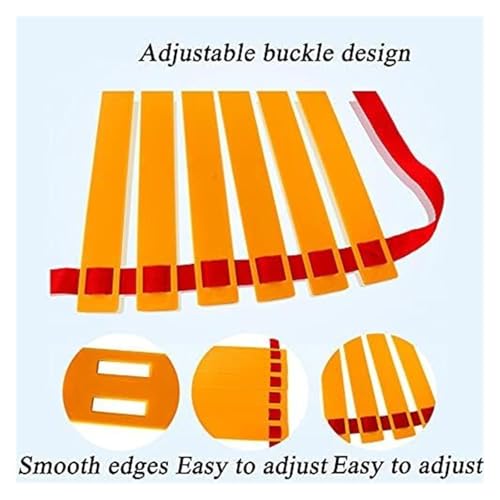 Agility Ladder, Speed Ladder, Cones Football Training Equipment, Speed Agility Set, for Indoor/Outdoor - size: 4m