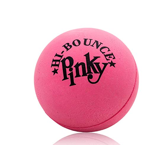 JA-RU Hi-Bounce Pinky Ball (1 Pack) Rubber Bouncy Balls for Kids and Adults. Small Pink Stress Bounce Ball. Indoor and Outdoor Sport Party Favors. Therapy - size: 1 Unit