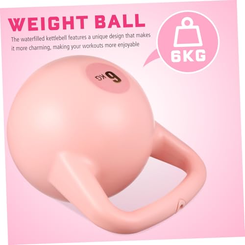 Soft PE Water-filled Kettlebell for Home Gym Strength Training Rounded Design for Safe Full-body Workouts Portable Lightweight Exercise Equipment for Fitness Routine