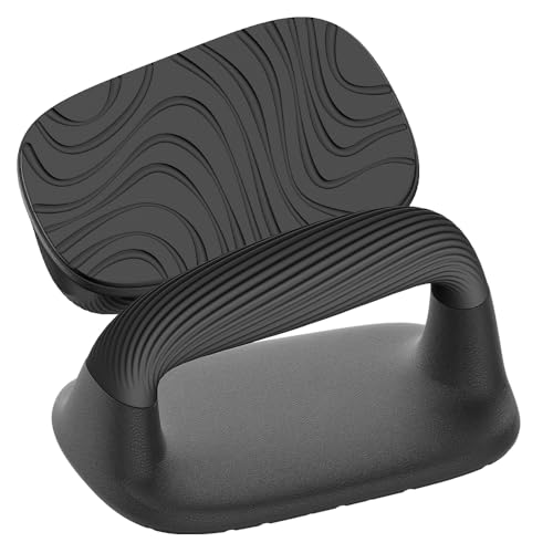 Push Up Bars, Ergonomic Pushup Handles for Home Gym Training - color: A: Black