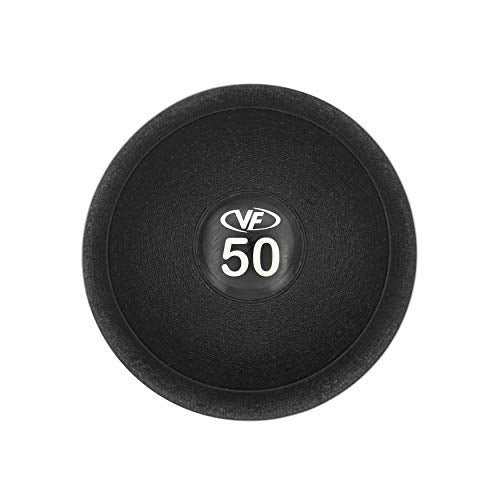 Valor Fitness Slam Ball - Durable Weighted Ball for Crossfit, Strength Training, HIIT, and Cardio Workouts, Non-Bounce Design, Multiple Weights Available - style: 50 lb