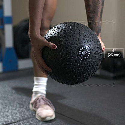 Nordic Lifting Dead Weight Slam Ball for Crossfit - Textured Slamball for Core & Fitness Training