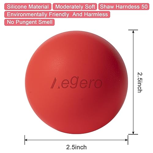 Massage Lacrosse Balls for Myofascial Release,Yoga Deep Tissue Massage,Trigger Point Therapy and Foot Plantar Fasciitis,Muscle Soreness Massager Ball (2Pack,Yellowish Green) - color: Yellowish Green