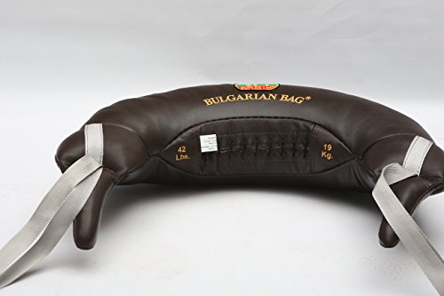 Bulgarian Bag Suples Original Featuring Genuine Leather Core for Maximum Strength and Martial Arts Training Efficiency - size: Large (42 lb)